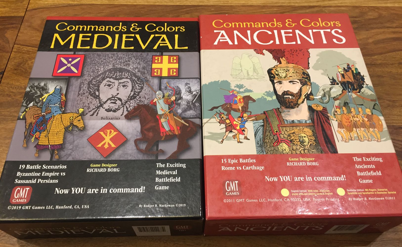 Commands & Colors: Medieval vs Ancients Comparison Part 1: Major Commands & Colors: Medieval vs Ancients Comparison Part 1: Major